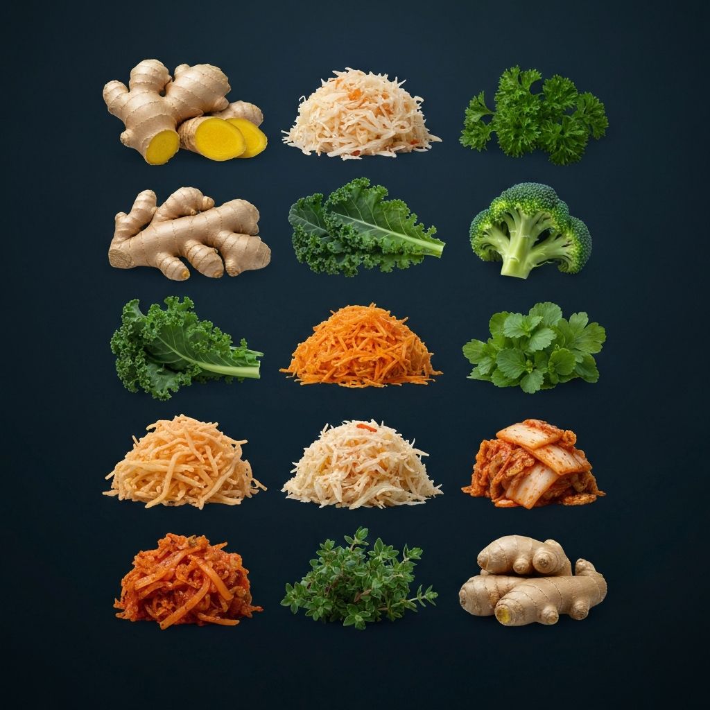 Gut-healthy foods supporting hormonal signaling